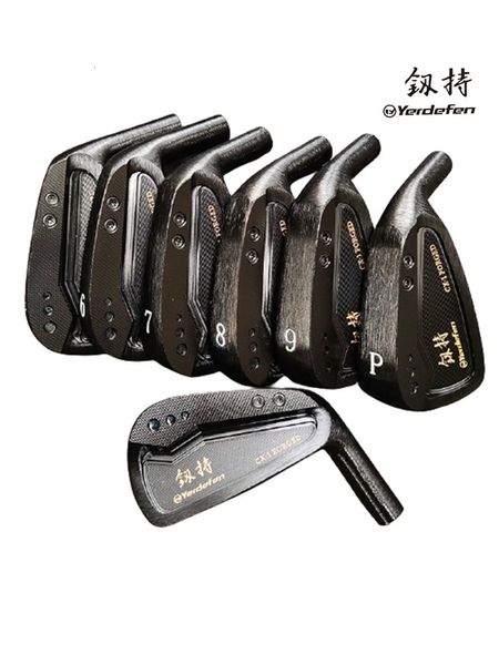 Têtes de club Véritable vente autorisée de clubs de golf Yerdefen XC1 Iron Head édition limitée tête de golf forgée en fer doux 230630