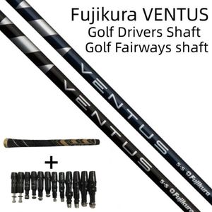 Club Heads Golf Drivers Shaft Version améliorée Fujikura Ventus blueblackred S R Flex Graphite Shafts Manchon et poignée de montage gratuits 230713