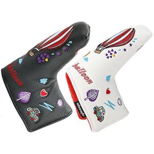 Club Heads Golf Putter Cover Magnetic Clre PU Driver Iron cover Protector s 230505