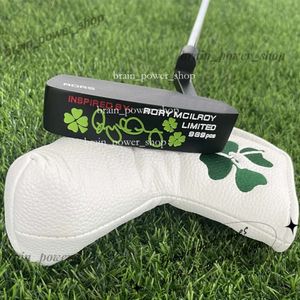 Club Heads Golf Putter Lucky Clover Green Longted 32/33/34/35 pouce avec HeadCover Limited Edition 153