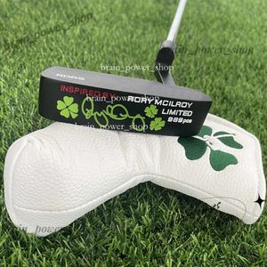 Club Heads Golf Putter Lucky Clover Green Longted 32/33/34/35 pouce avec HeadCover Limited Edition 846