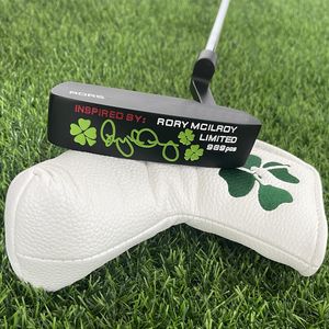 Club Heads Golf Putter Lucky Clover Vert Allongé 32333435 Pouces Avec Headcover Édition Limitée 230720