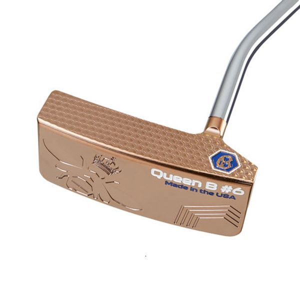 Club Heads Golf Training Aids Putter de golf de alta calidad Bettinardi Queen B # 6 Putter 333435 pulgadas con cubierta de cabeza Palos de golf 230418