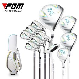 Têtes de club PGM RIO femmes 9/11 pièces ensemble de Club de Golf en acier inoxydable au carbone fer bois pilote débutant formation accessoires de Golf LTG014 231211