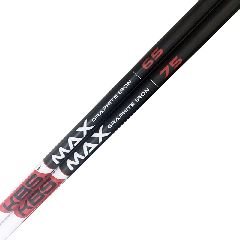 Produtos de fabricação de clubes homens ferros kbs max grafite eixo 65 ou 75 85 Flex Clubs Golf Shaft