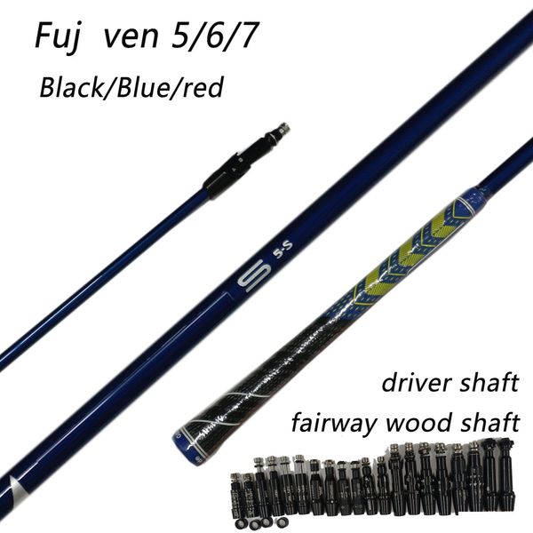 Club Arbres Brandnew Golf Shaft Fui Ven Golflf Drive 5/6/7 R / SR / S / X FLEX GRAPHITE WOOD Assembly Sleeve and Grip Drop Livilor Sports O OTYZB