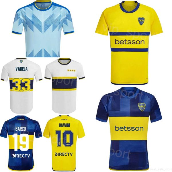 Club Soccer Boca Juniors 4 Jorge Figal Jersey 36 Cristian Medina 9 Dario Benedetto 17 Luis Advincula 16 Miguel Merentiel Maillot de football Uniforme 2023 2024 Équipe masculine