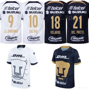 Club Soccer UNAM 9 Juan Dinenno Jersey 19 Gabriel Fernandez 6 Nathan Silva 10 Eduardo Salvio 12 Cesar Huerta Kits de maillots de football pour les fans de sport 2023 2024 équipe masculine