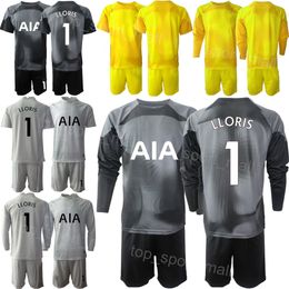 Club Team 22 2023 Enfants GK Soccer 20 Fraser Forster Jersey Set Gardien de but à manches longues 40 Brandon Austin 13 Guglielmo Vicario 1 Hugo Lloris Kits de maillot de football ReCi