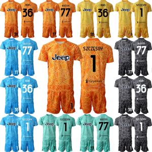 Clubteam 22/23 Man -doelman GK Soccer 77 Gianluigi Buffon Jersey Set Long Sleeve 1 Wojciech Szczesny 23 Carlo Pinsoglio 36 Mattia Perin voetbalshirt Kits