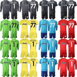 Club Team 23 24 Doelman Voetbal 1 Wojciech Szczesny Jerseys Set Heren Kinderen GK met lange mouwen Carlo Pinsoglio Mattia Perin Gianluigi Buffon Voetbalshirtsets YouWen