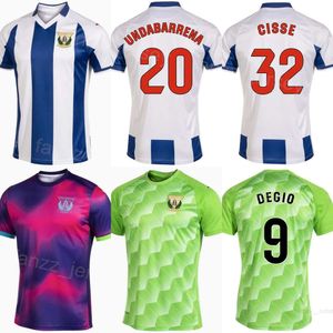 Clubteam 23 24 Leganes 10 RABA voetbalshirts 19 GARCIA 15 FRANQUESA 24 CHICCO 6 GONZALEZ 2 NYOM 17 NEYOU 8 PEREA 20 UNDABARRENA 32 CISSE voetbalshirttenues Blauw Groen