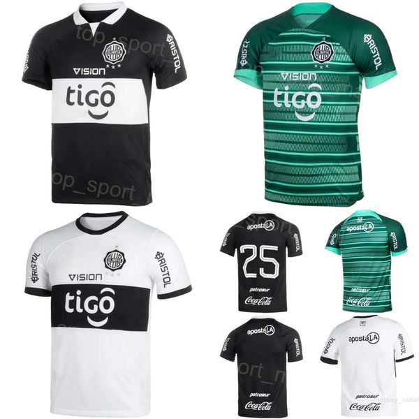 Equipo del club 23-24 Hombres Fútbol Olimpia Jerseys 24 Montenegro 14 Fernando 9 Bruera 3 Silva 28 Romero 15 Gamarra 29 Salazar 7 Fernández 25 González Camisa de fútbol Kits