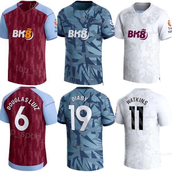 Équipe du club 23 24 Maillots de football Aston Villas 11 WATKINS 6 LUIZ 2 CASH 19 DIABY 24 DURAN 31 BAILEY 7 McGINN 4 KONSA 12 DIGNE 14 PAU 44 KAMARA 8 TIELEMANS Kits de maillots de football