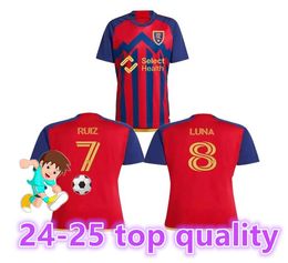 Club Team 9 Meram Royal Salt Lake Soccer Jerseys 2024 2025 FC Cordova MacMath Brody Chang Ruiz voetbalshirt Kits Color Red Fans speler Caldwell Schmitt Wood8899