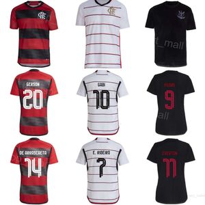 Clubteam CR Flamengo Soccer 14 Giorgian de Arascaeta Jerseys 2023 24 Mans 10 Gabriel Barbosa 6 Ayrton Lucas 29 Victor Hugo 4 Leo Pereira voetbalshirt Kits Uniform