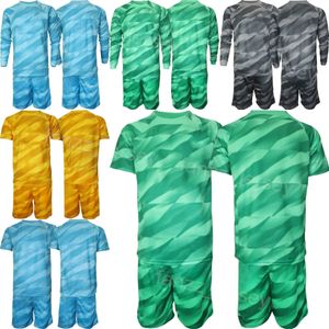 Gardien de but de l'équipe du club Soccer 36 Timo Schlieck Jerseys Set Enfants Hommes Manches longues 1 Peter Gulacsi 21 Janis Blaswich 25 Leopold Zingerle Kits de maillots de football 23/24 LaiBiXi