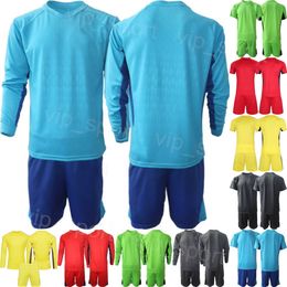 Club Team Kids Man Soccer Charlotte FC Gardien de but 31 George Marks Jerseys Set 23 24 GK Manches longues 23 Pablo Sisniega 1 Kristijan Kahlina Kits de maillots de football de gardien de but