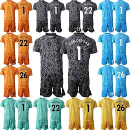 Club Team Men Soccer Gardien de but 24 Andre Onana Jersey Set 2022-23 Manches longues David de Gea Sergio Romero Peter Schmeichel Edwin van der Sar Maillot de football ManLian