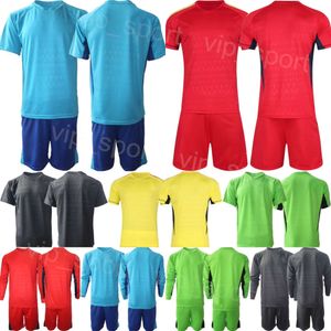 Club Team Men Youth Soccer Royal Salt Lake Gardien de but Gavin Beavers Jersey Set 23 24 Manches longues Tomas Gomez Jeffrey Dewsnup Zac MacMath Gardien de but Maillot de football Kits