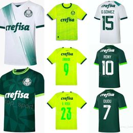 Équipe de club Palmeiras Soccer 23 Raphael Veiga Jerseys 23 24 Mans 18 Jose Lopez 22 Joaquin Piquerez 15 Gustavo Gomez 8 Ze Rafael Football Shirt Kits Numéro de nom personnalisé