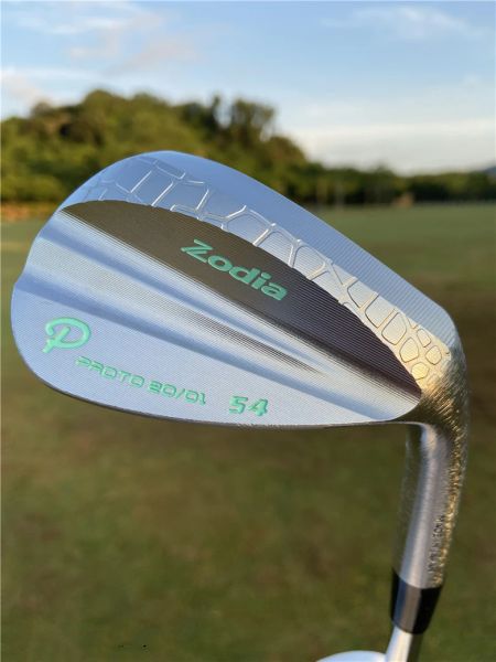 Clubs 2022 Nouveaux coins de golf Zodia Proto 20/01 forgé 48 50 52 54 56 58 60 degré avec club de golf de golf de sable d'arbre en acier