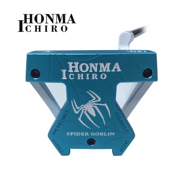 Clubes Nuevo Originala Ichiro Honma GIV blue Spider Goblin GREEN Golf Putters CNC Eje de acero negro fresado fino