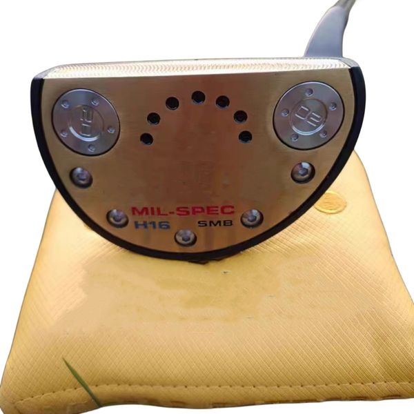 Palos Golf Putters MIL-SPEC Putters de golf semicírculo dorado Palos de golf para hombres de edición limitada Déjenos un mensaje para más detalles e imágenes mensajes detalles nd