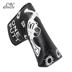 Clubs Golf Putter Head Cover étalant et cuir durable en cuir épais en peluche Magnétique Clôture Fit Blade Putters Gift pour les golfeurs