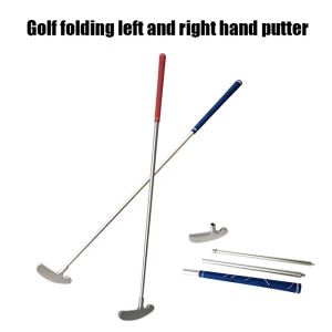 Clubs Golf Sport Practice Putter voor beginners Driezamening Vouwbare Assembleerbare linkerhand Rechts Golf Putter Accessoires