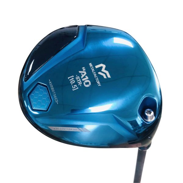 Clubs New Blue Golf Carbon Driver Metalfactory A10 Str Golf Driver Head avec adaptateur 10,5 ou 9,5 Golf Driver pour hommes livraison gratuite