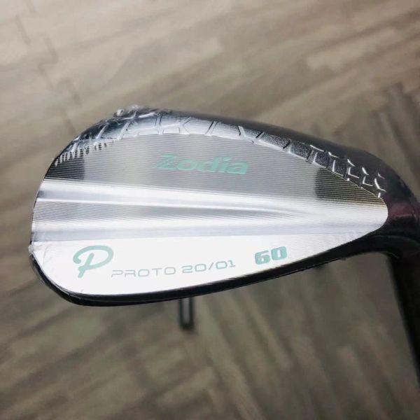 Clubs New Golf Club Zodia Proto 20/1 Wedge Zodia Golf Wedge 50/52/54/56/58/60 Degré Arbre en acier avec couvercle