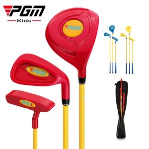 Clubs PGM 25 jaar oude golfclubset voor kinderen Golftraining Hout Ijzer Swing Putter Tas Jongen Meisje Beginnersgolfaccessoires JRTG011