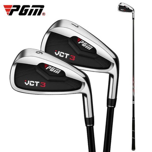 Clubes PGM VCT3 Golf Club de golf Derecho negro No. 7 Varilla de acero de carbono Ironos de acero inoxidable Centro de gravedad ultra baja