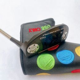 Clubs Putters Golf TN3 Circle T Putters Black Golf Putters 32/33/34/35 pouces avec couverture avec logo