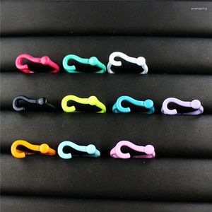 Cluster anneaux 10pcs / lot Dernier anneau réglable Multicolor Marker Shape Emell Jewelry Exquisite Wholesale