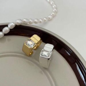 Cluster Ringen 18K Goud Authentieke S925 Sterling Zilveren Sieraden 