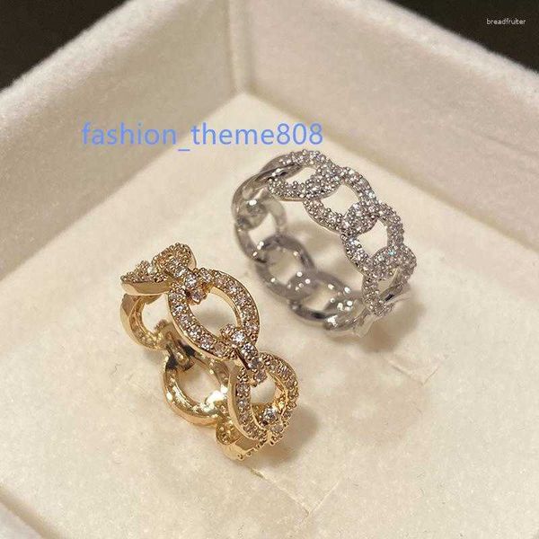 Cluster anneaux 18k Gold Men's / Women's Ring Mosan Diamond Fashion Trend Wedding / Engagement / Anniversary / Party / Birthday / Valentine's Gift's Gift