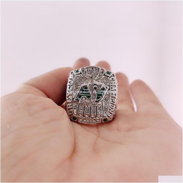 Cluster Rings 2021 Wholesale 2013 Saskatchewan Roughriders Championship Ring Fashion Gifts From Fans And Friends Leather Bag Parts Ac Dhvob