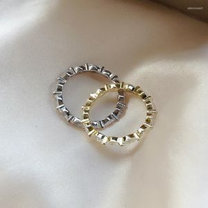 Cluster anneaux 2022 Style généreux 925 STERLING HORTS Eye Wedding Anneau de mariage pour femmes