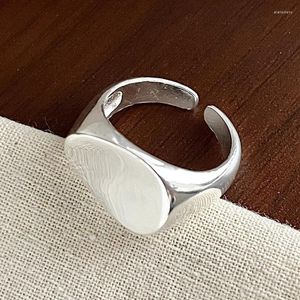 Cluster anneaux 2024 Personnalité lisse ronde couleur couleurs accessoires de doigt pour femmes bijoux de fête de mariage