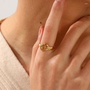 Cluster Ringen 20 stks/partij Rvs Goud Zilver Kleur Dubbele Vis Open Verstelbare Ring Voor Vrouwen Mannen Mode-sieraden Gift Groothandel