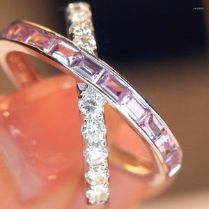 Cluster ringen aazuo fijne sieraden 18k witgouden natrale saffieren echte diamanten ring begaafd voor vrouw trouwdag luxe banketfeestje
