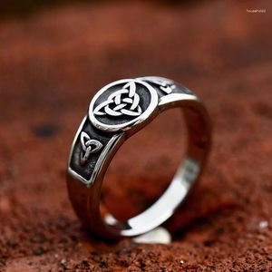 Cluster Ringen BEIER 2024 Uniek Ontwerp 316L Roestvrij Staal Viking Knoop Keltische Ring Voor Mannen Hoge Kwaliteit Sieraden Groothandel Gift Party
