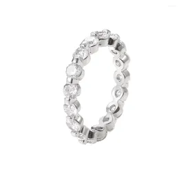 Anneaux de cluster Bettyue Bijoux exquis Bridal Engagement Mariage Party Fashion Bague WomenGirls Fascinant Zirconia Ornement