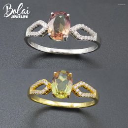 Cluster anneaux Bolai Color Change Sultanit Ring 925 STERLING Silver Nano Diaspore Gemstone Fine Bijoux Simple Wedding For Women 11.11