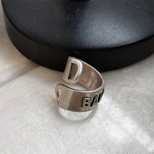 Cluster Rings Bond torsion anneaux ouverts pour hommes femmes cuillère bande anneaux luxe designer bijoux cool streetwear bijoux 220921