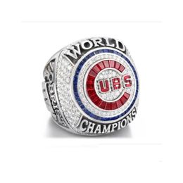 Bagues de cluster Chicago World Series Baseball Team Championship Ring Rizzo Bryant Baez Sport Souvenir Hommes Fan Cadeau 2022 2023 Gros DHP1B