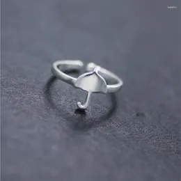 Cluster anneaux créatifs mode simple de style coréen argenté