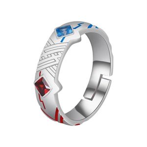 Cluster Rings Darling In The Franxx 02 Bague Argent Ouvert Halloween Cosplay Bijoux Anime Fandom Gift2199